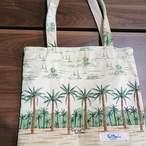 Paul Brent Tropical Palm Tree Tote Bag